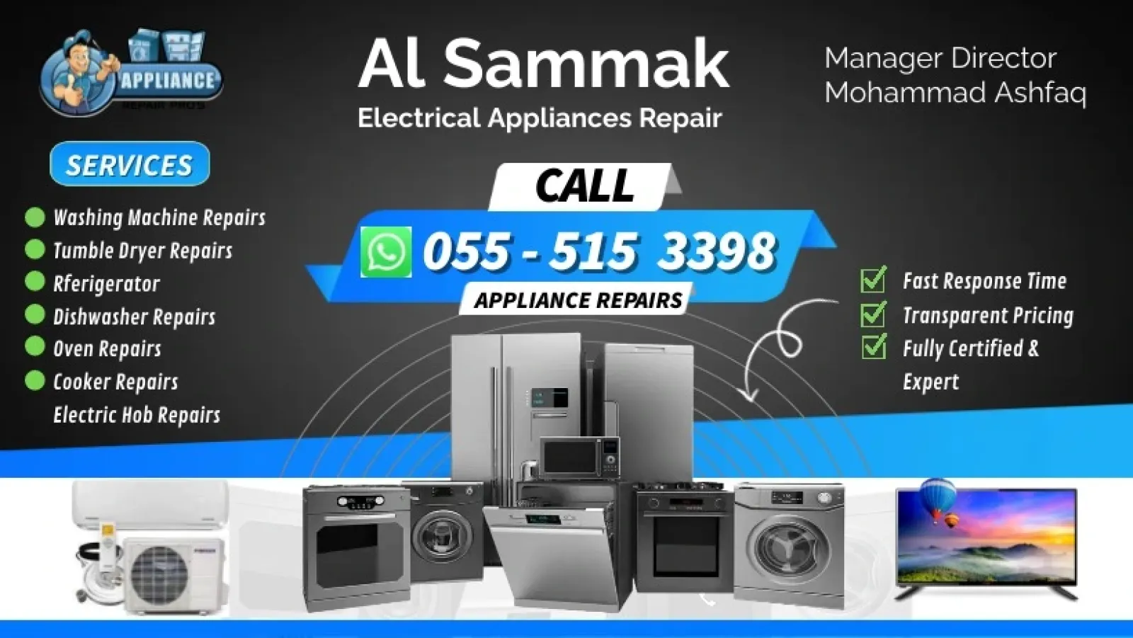 Al Sammak Electrical Appliances Repairing