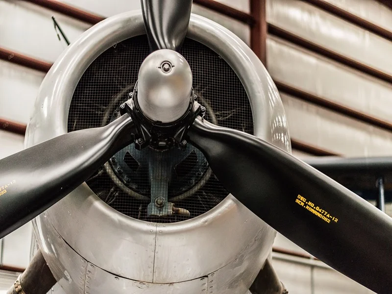 Front of an aircraft