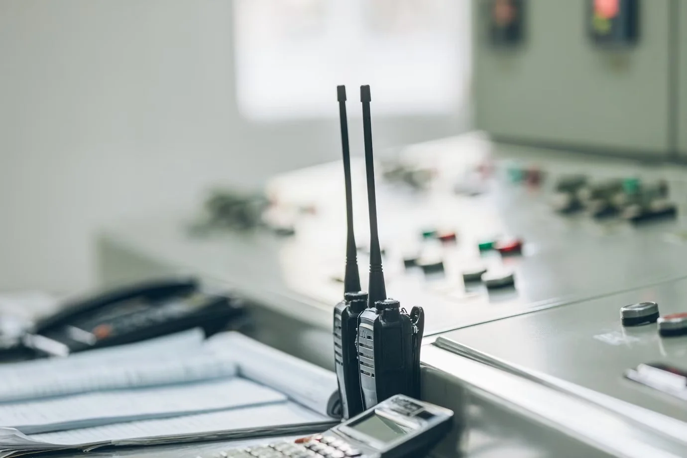 Telecommunication Equipment in Control Room