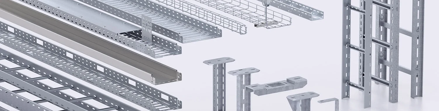 Metal cable trays