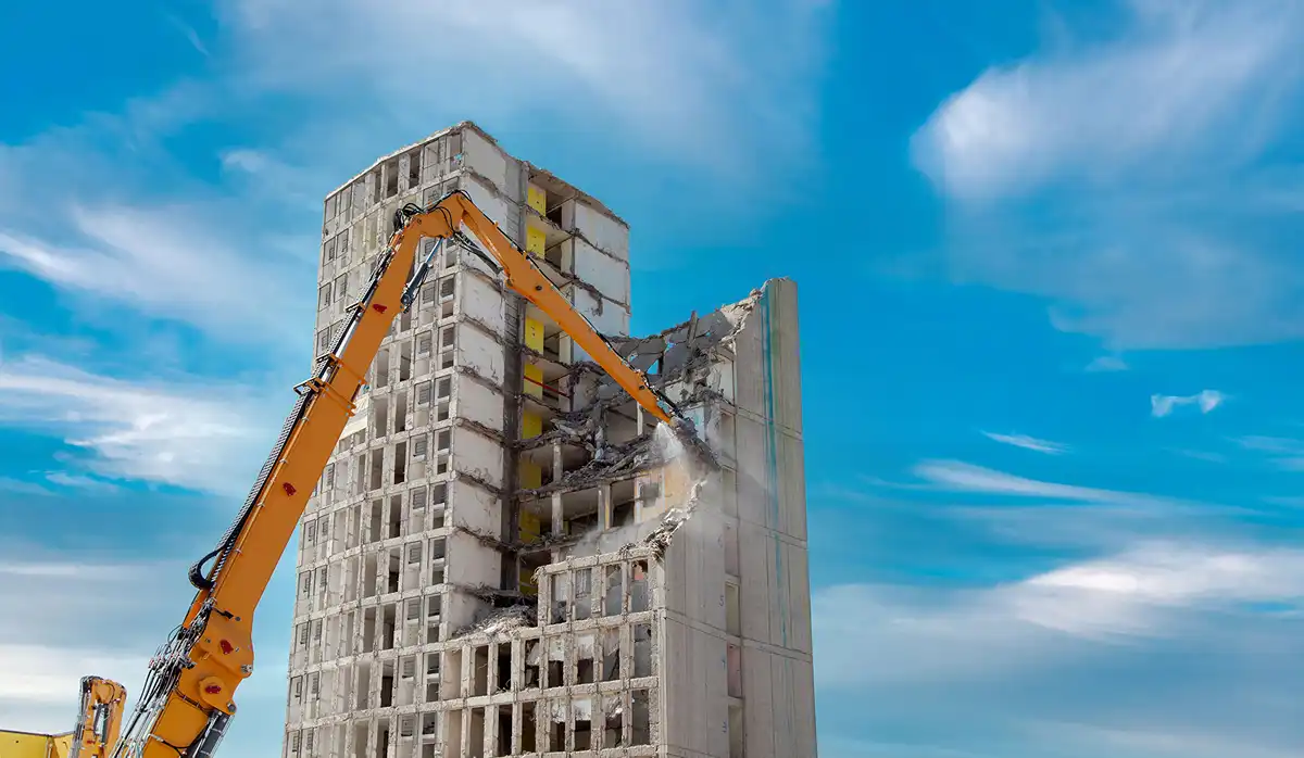 high reach demolition